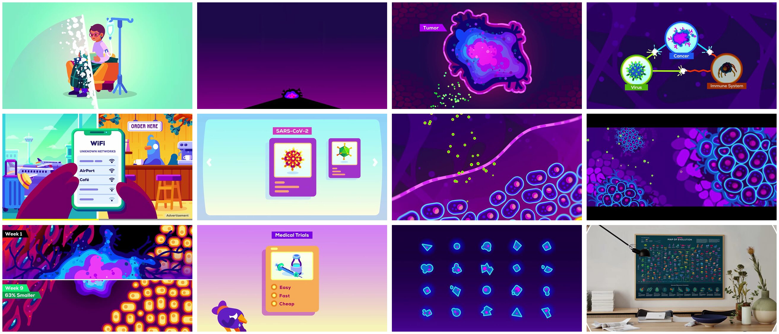 Contact sheet, Kurzgesagt